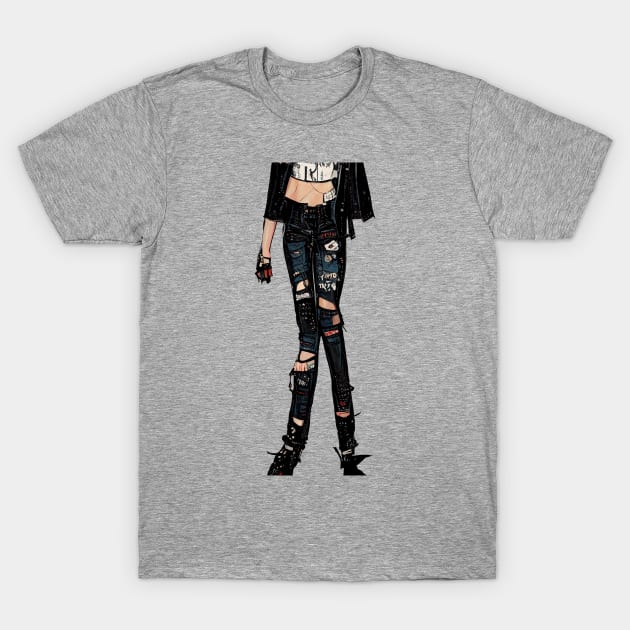 Alt Girl  - 90s Alternative 1 T-Shirt by Pugosaurus